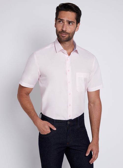 Camisa Tricoline Lisa Dudalina Masculina