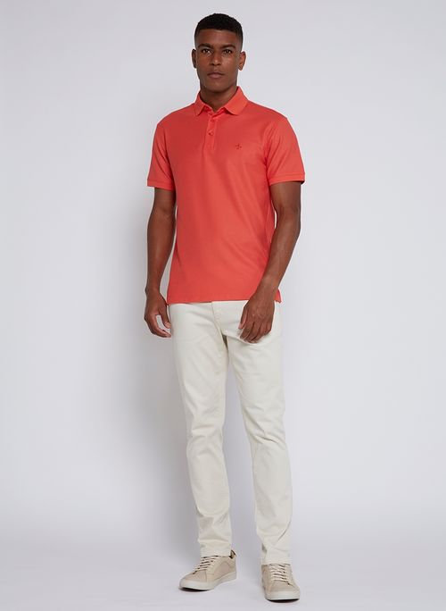 Polo Pima Piquet Dudalina Essentials Masculina