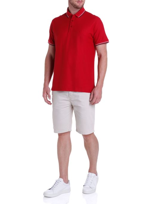 Polo Pima Piquet Dudalina Essentials Masculina