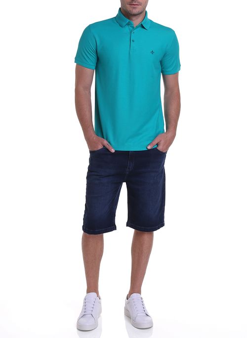 Polo Pima Piquet Dudalina Essentials Masculina