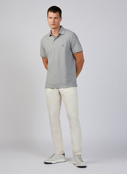 Polo Pima Piquet Dudalina Essentials Masculina