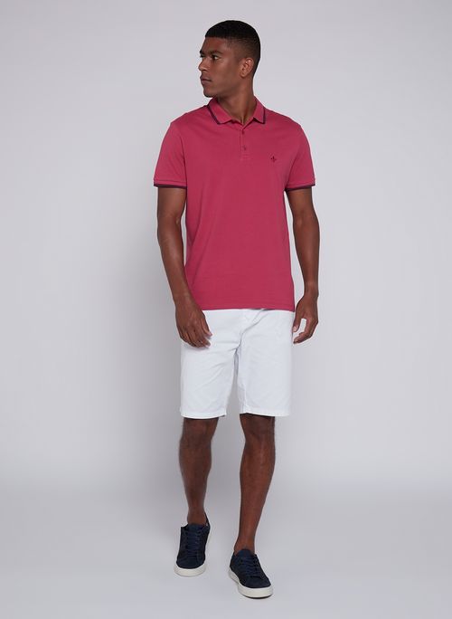 Bermuda  Comfort Chino Tinturada Dudalina Masculina