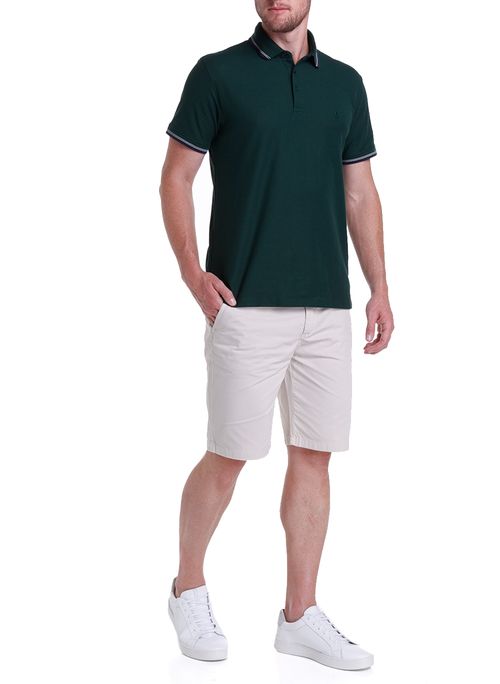 Bermuda  Comfort Chino Tinturada Dudalina Masculina