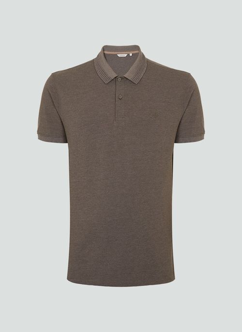 Polo  Pique Frisos Large Dudalina Masculina