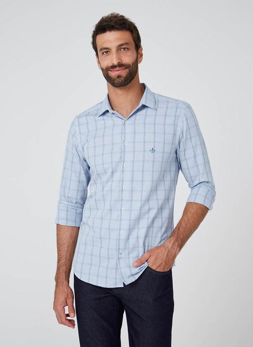 Camisa Milano Xadrez Dudalina Masculina