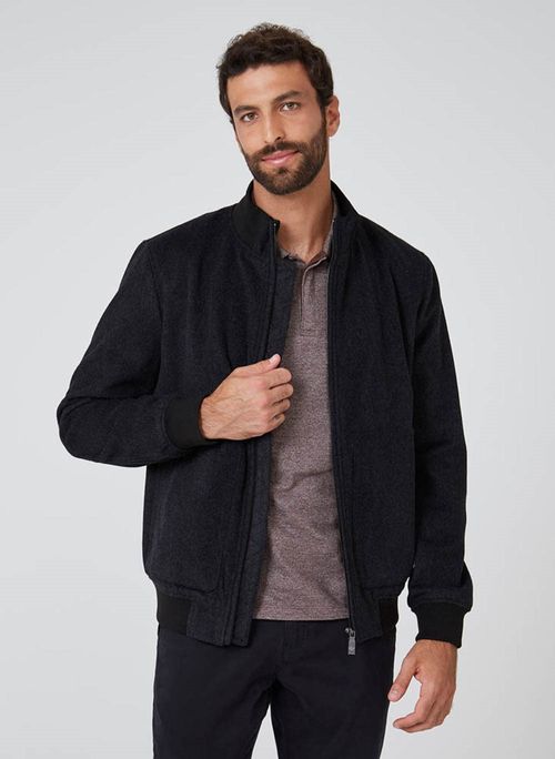 Jaqueta Bomber Lã Dudalina Masculina