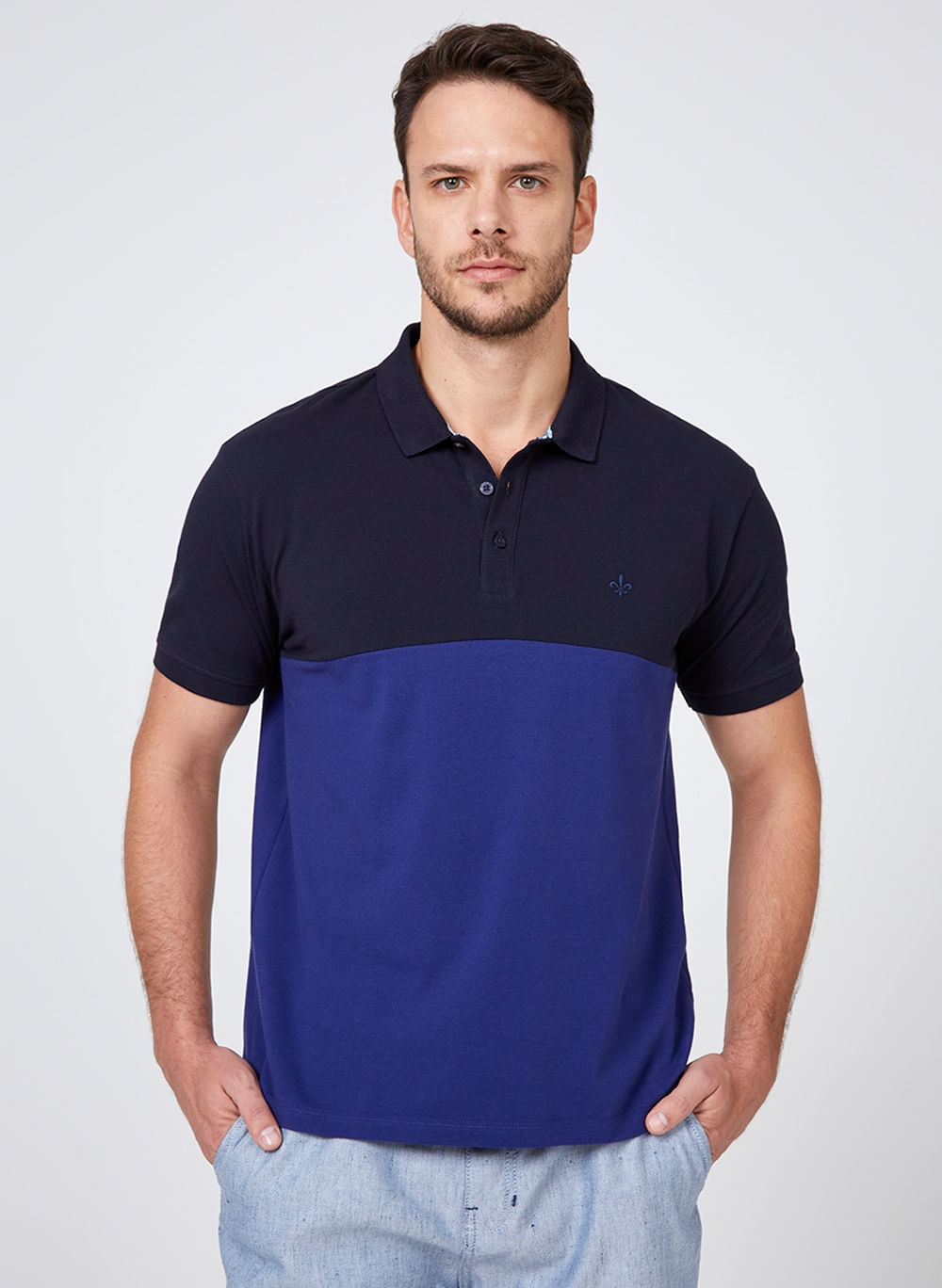 08752419_48_2-POLO-MC-PIQUET-BICOLOR-CUT