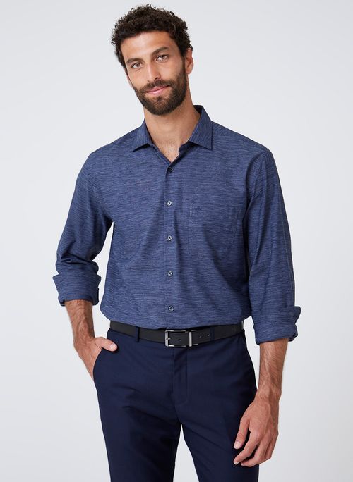 Camisa Comfort Lisa Dudalina Masculina