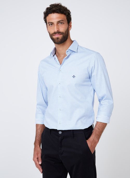 Camisa Milano Xadrez Dudalina Masculina