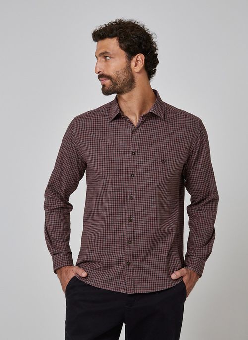 Camisa Slim Xadrez Dudalina Masculina