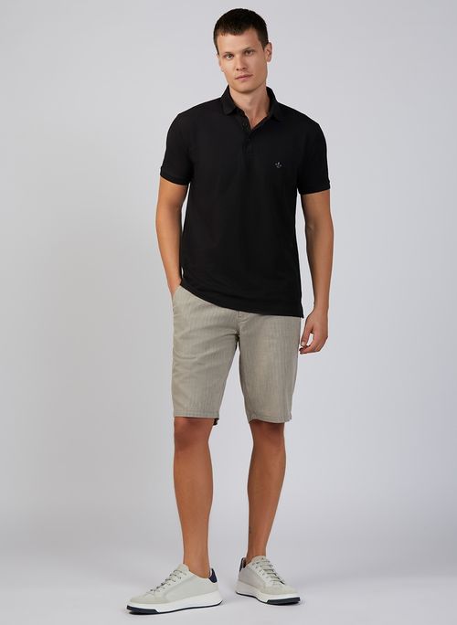 Polo Pima Piquet Dudalina Essentials Masculina