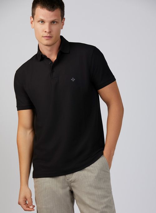 Polo Pima Piquet Dudalina Essentials Masculina