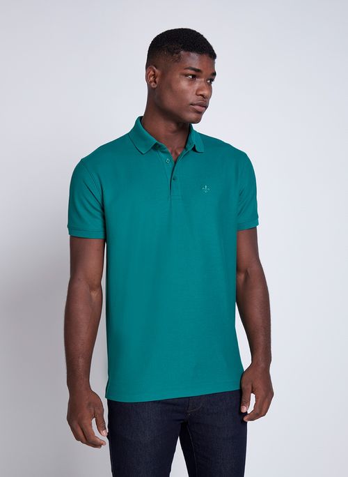 Polo Pima Piquet Dudalina Essentials Masculina