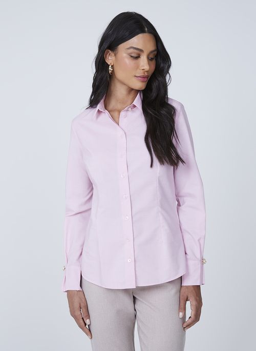 Camisa Slim Wrinkle Free Dudalina Feminina