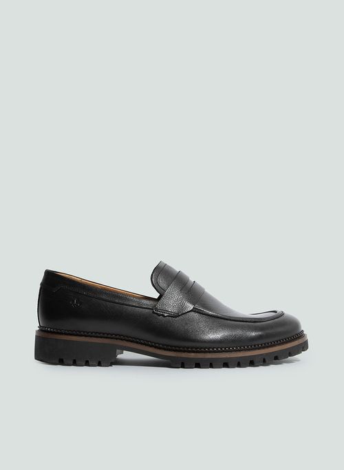 Sapato Mocassim Preto Dudalina Masculino