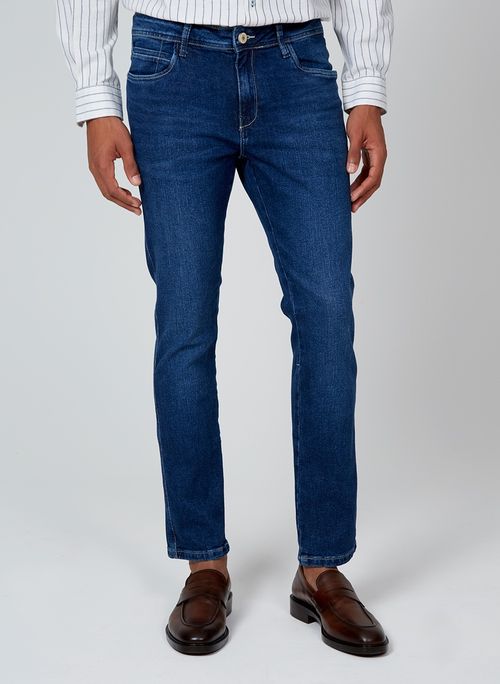 Calça Jeans Slim Eco Denim Dudalina Masculina