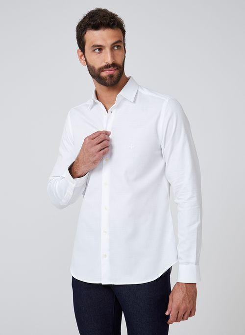 Camisa Milano Maquinetada Dudalina Masculina