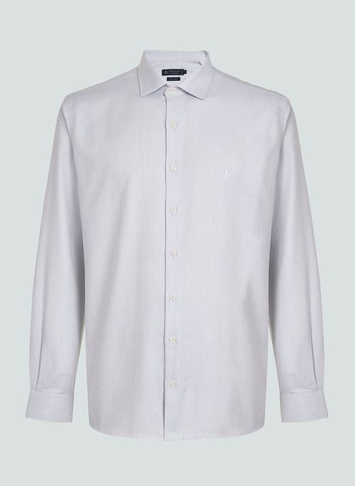 Camisa Comfort Maquinetada Dudalina Masculina