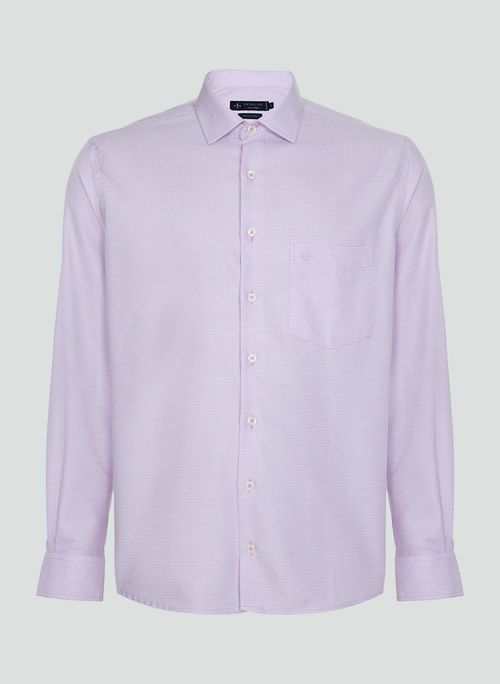 Camisa Comfort Maquinetada Dudalina Masculina