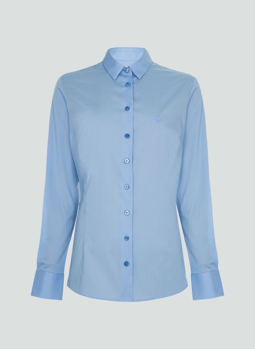 Camisa Slim Color 5 Pences Dudalina Feminina