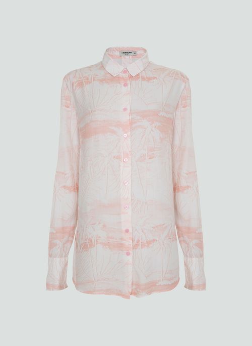 Camisa Relaxed Estampada Dudalina Feminina