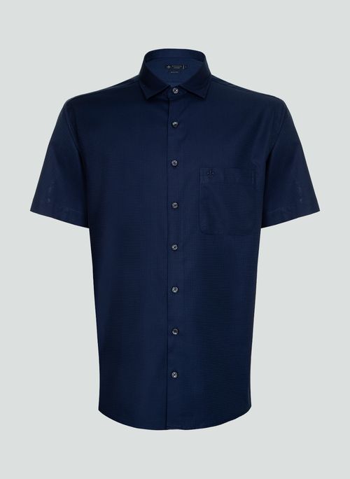 Camisa Comfort Maquinetada Dudalina Masculina