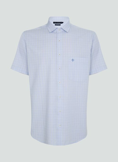 Camisa Comfort Xadrez Dudalina Masculina