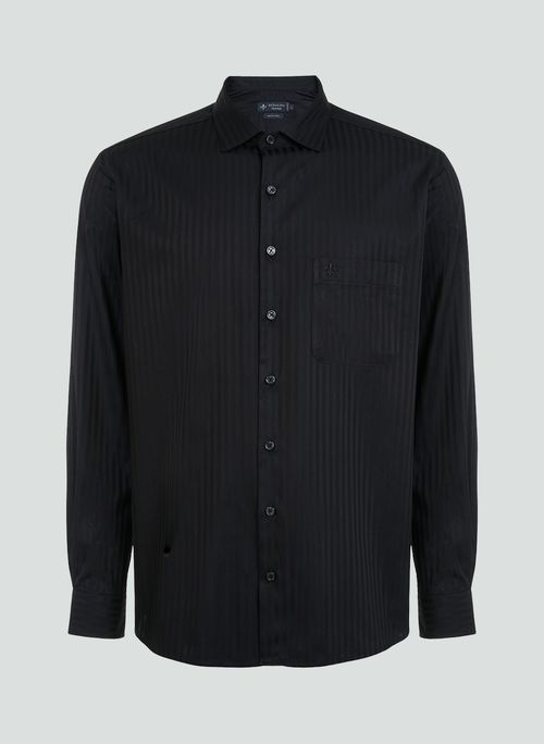 Camisa Comfort Maquinetada Dudalina Masculina