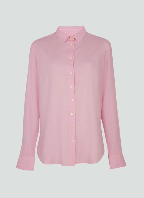 Camisa Slim Viscolinho Dudalina Feminina