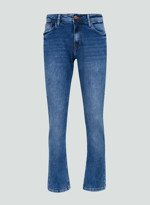 Calça Jeans Slim Detalhe de Bolso Dudalina Masculina