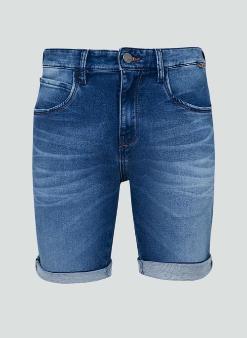 Bermuda Jeans Moletom Dudalina Masculina