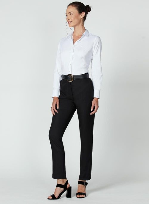 Camisa Slim Elastano Dudalina Feminina