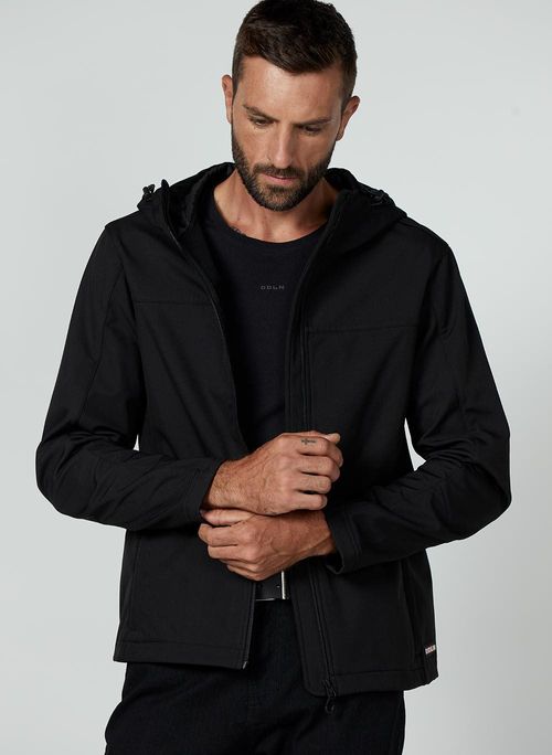 Parka Tecnológica com Recortes e Bolsos Dudalina Masculina