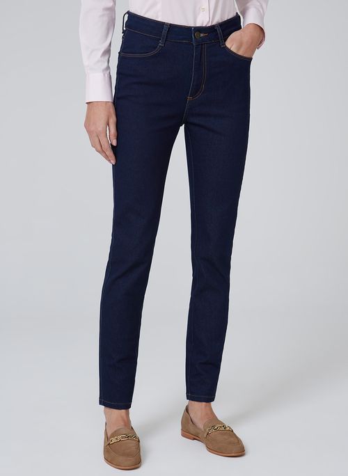 Calça Dudalina Jeans Cigarrete Essentials Feminina