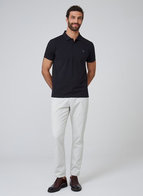 Polo Essentials Algodão Extra Mescla Dudalina Masculina