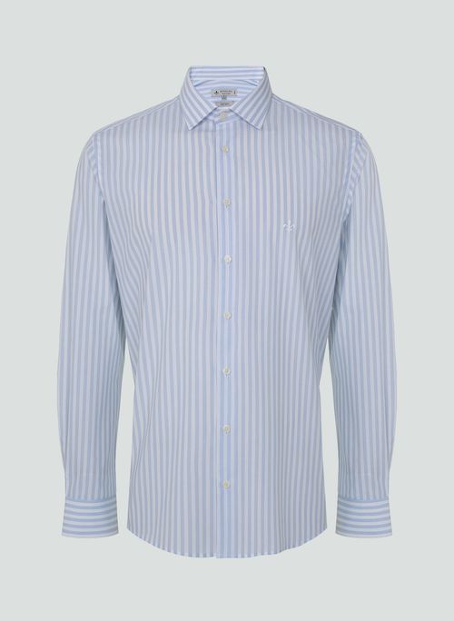 Camisa Slim Melange Li Dudalina Masculina