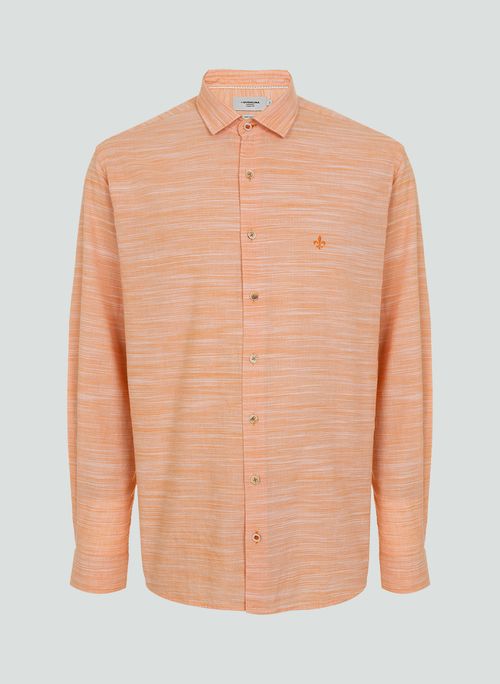 Camisa Comfort Slub Lisa Dudalina Masculina