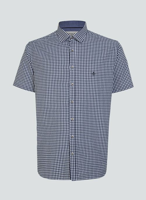 Camisa Slim Vichy Dudalina Masculina