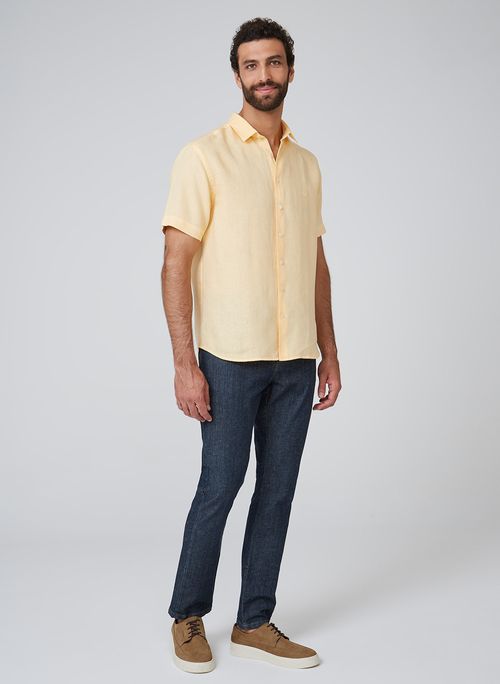 Camisa Slim Overdyed Dudalina Masculina