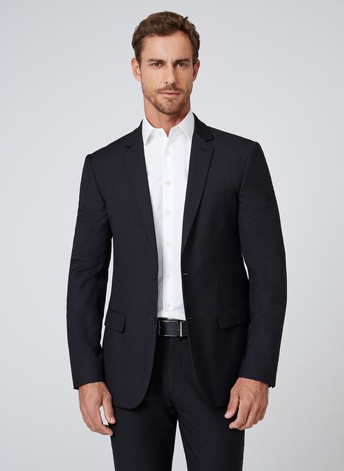 Blazer Clássico Preto Dudalina Masculino