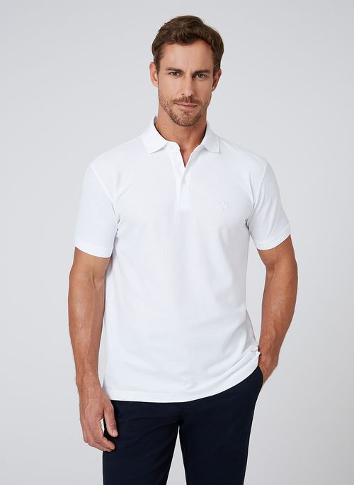 Polo Pima Piquet Dudalina Essentials Masculina