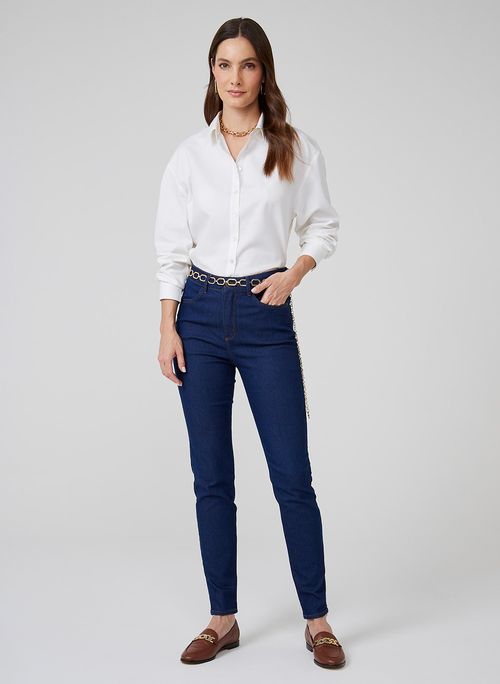 Calça Jeans Cigarrette Dudalina Feminina