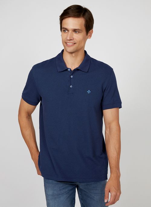 Polo Essentials Algodão Extra Mescla Dudalina Masculina