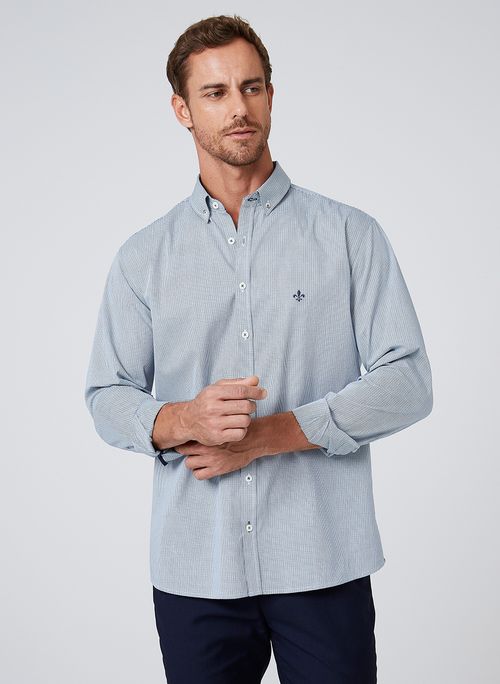 Camisa Comfort Xadrez Dudalina Masculina