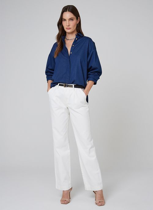 Camisa Overshirt Dudalina Feminina