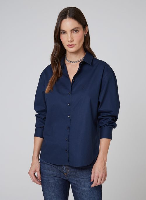 Camisa Special Fit Detalhe Costas Dudalina Feminina