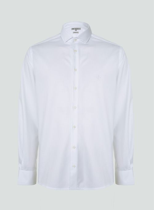 Camisa Slim Cetim Lisa Dudalina Masculina