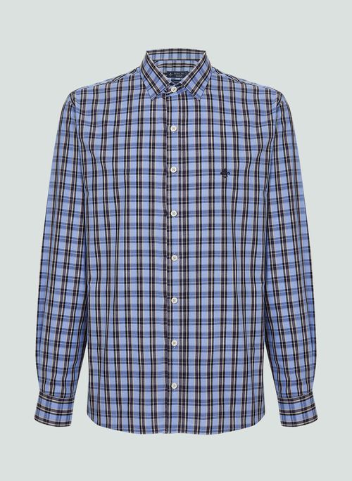 Camisa Comfort Xadrez Dudalina Masculina