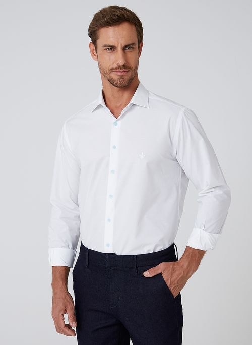 Camisa Slim Lisa Dudalina Masculino