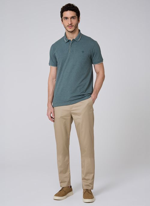 Calça Chino Elástico Tech Dudalina Masculina